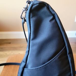 NWOT Ameribag Black Healthy Back Large Baglett Sling Bag